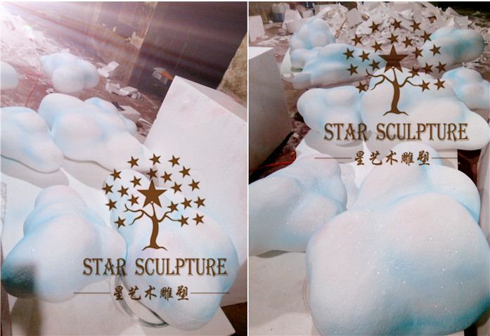 星艺术雕å¡?梦幻云彩雕塑