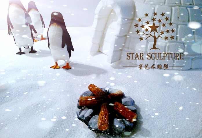 星艺术雕塑-冰雪泡沫雕塑