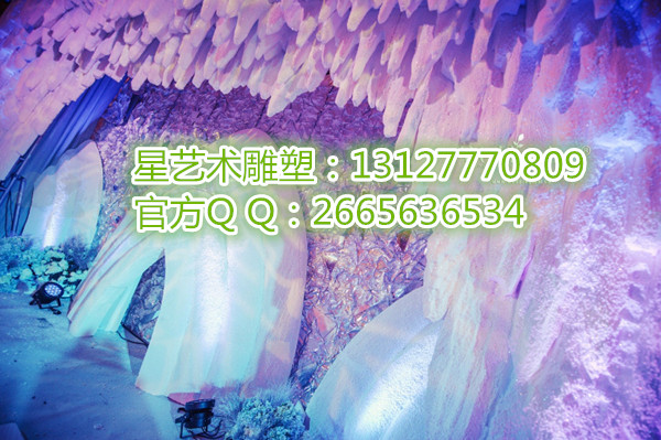 星艺术雕塑-冰雪奇缘婚礼道具